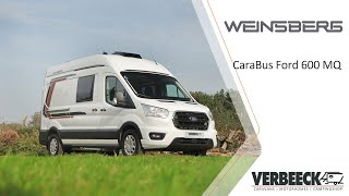 WEINSBERG CaraBus Ford 600 MQ  2024 [upl. by Emalee244]