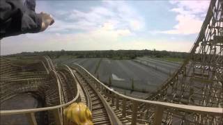 Cú Chulainn Coaster  Tayto Park  POV Coaster World [upl. by Enylhsa]