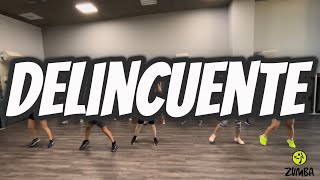 DELICUENTE  Chimbala  Natti Natasha  Jey One COREO ZUMBA®️FITNESS by Cloe [upl. by Aneram]