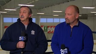 Dan Daoust and Wendel Clark  March 28 2017 [upl. by Arvo]