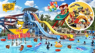 MGM Dizzee World Amusement Park  Theme Park Chennai  Full Tour THRILL amp FUN Rides MGM [upl. by Ellerred812]