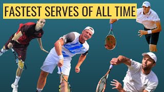 Top 4 FASTEST Tennis Serves Ever Recorded [upl. by Romelle]