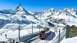 Cab Ride in World’s Most Beautiful Train Journey  Gornergrat Matterhorn Bahn Zermatt Switzerland [upl. by Meuse408]