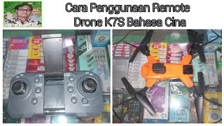 Remote Drone K7S Bahasa Cina [upl. by Lorrie911]