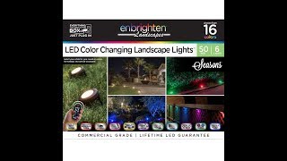 Enbrighten LED Color Changing Landscape Light Unboxing Review [upl. by Washko180]