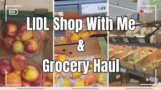 Lidl Haul  Grocery Haul  Shop With Me  UK Lidl  Family of 5 [upl. by Dede79]