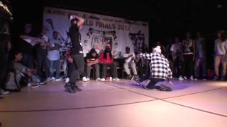 UK BBoy Champs 2012  NALA vs EMILY BROOKLYN Hip Hop Top 16 [upl. by Cyprian]