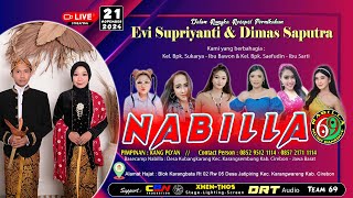 STREAMING quot NABILLA 69 quot 21 NOPEMBER 2024  DESA JATIPIRING  KARANGWARENG  CIREBON  BAG MALAM [upl. by Mohl576]