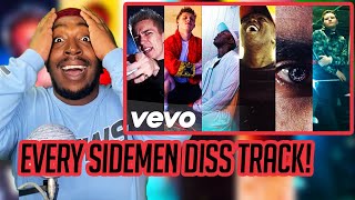 Reaction To ALL SIDEMEN DISS TRACKS IN ORDER [upl. by Asselam432]