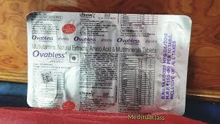 Hindi doctor Ovabless tablet ke fayde benefits female infertility treatment [upl. by Ynor]