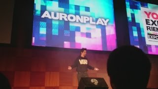 Actuación Auronplay  You Expercience Live Valencia [upl. by Je375]