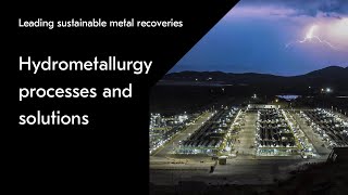 Metso Hydrometallurgy processes and solutions [upl. by Killen]