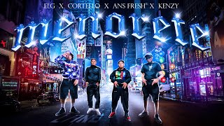 Menorete  Kenzy Melodia Ft Cortello X Ans Freesh X ELG Lyric Video [upl. by Weber]