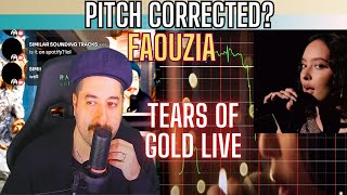 Faouzia Tears Of Gold Live  IS IT AUTO TUNED [upl. by Yadnus388]