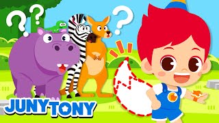 Concurso de Colas  ¿Has Visto Mi Colita  Canciones Infantiles  JunyTony en español [upl. by Anneyehc]