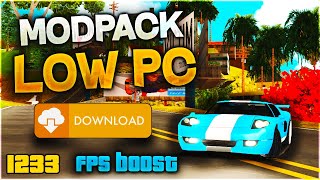 MODPACK LOW PC SAMP 1000 FPS v2 FPS BOOST ✔️ [upl. by Nylsoj]