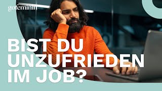 Unglücklich im Job Das hilft jetzt [upl. by Nesnej]