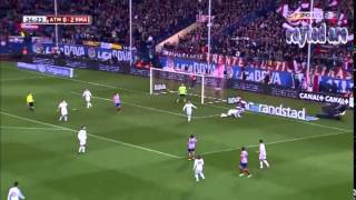 Javier Manquillo vs Real Madrid 11022014 [upl. by Selestina]