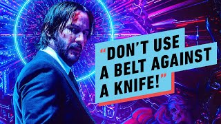 Military CQC Expert Reacts to John Wick Fight Scenes [upl. by Aisel]