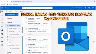 Como Borrar todos los Correos de Outlook 2024 [upl. by Ayle]