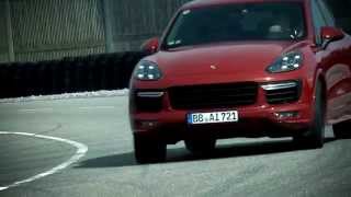 The new Porsche Cayenne GTS  Test drive with Walter Röhrl [upl. by Anaila44]