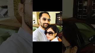 Fahadh Faasil and Nazriyaactorsfahadh faasilmaamannanwifenazriyafamilyphotosshorts [upl. by Joya]