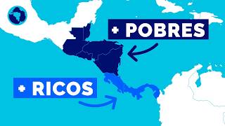 ¿Por qué Costa Rica y Panamá son más ricos que los otros países centroamericanos [upl. by Kaleb]