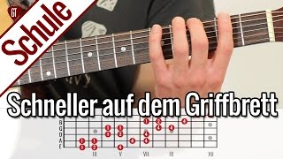 Top Übung zum schneller Gitarre spielen  Gitarrenschule [upl. by Nytsirhc269]