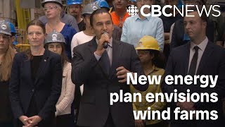 New Manitoba energy plan envisions wind farms built with Indigenous partners [upl. by Murial31]