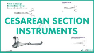 Cesarean Section Surgical Instruments Names Function and Images [upl. by Assiren]