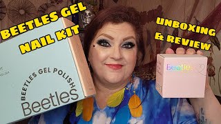 LETS DO GEL NAILS  BEETLES GEL NAIL POLISH UNBOXING AND REVIEW [upl. by Nayk572]