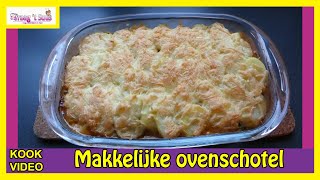 Makkelijke Ovenschotel  kookvideo [upl. by Winslow]