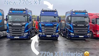 JPL Transport New Scania 770s XT 🤩😍 scaniav8 scaniapower subscribe viralvideo scaniaxt [upl. by Kirsteni]