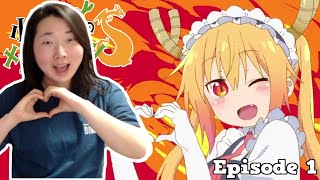 Burning Love Kobayashisan Chi no Maidragon S Episode 1 Live Timer Reaction amp Discussion [upl. by Intruoc]