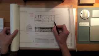 Architects Design Process  Modern Barn Studio Part II  Elevations [upl. by Shanleigh]