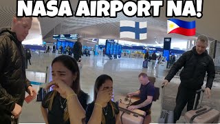 NASA AIRPORT NASUBRANG SAKIT 😥FILIPINA LIFE IN FINLANDPINAS VLOG [upl. by Koval990]