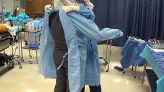 Gowning and Gloving the Surgeon [upl. by Trainer]