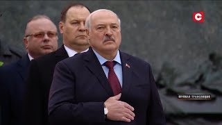 Belarus National Anthem  2024 Victory Day Parade [upl. by Pinchas710]