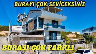 Denize 1 km Kapalı Otoparklı Full Eşyalı 4 oda 2 Salon Mutfaklı Tam Müstakil Havuzlu Villa  No164 [upl. by Aranat]