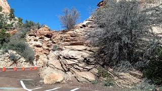 Zion National Parks East Side Scenic Utah Highway 9 to Mt Carmel Junction Time Lapse [upl. by Agate934]