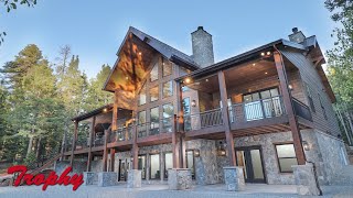 Mountain Luxury Home on 17 Acres SOLD  Dixie Dr Duck Creek Village UT [upl. by Anawqahs]