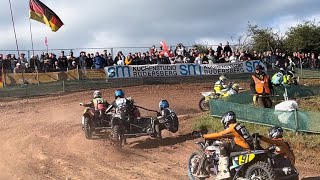 Motocross Seitenwagen WM Rudersberg 2024 Lauf 2 [upl. by Atelahs]