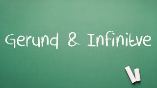 Gerund amp Infinitive │ English Grammar Lesson [upl. by Nate]