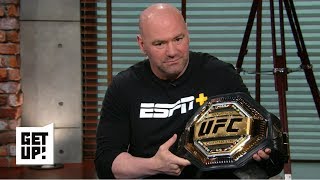 Dana White reveals new UFC belt calls DillashawCejudo as good as it gets  Get Up [upl. by Aidole328]