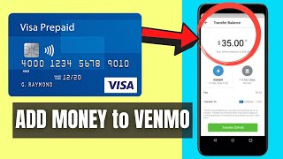 📲 How to Add MONEY to VENMO from Bank Account or Debit Card  Credit amp Prepaid Card ✅ [upl. by Leuqim406]