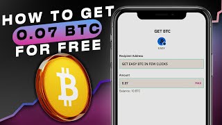 Bitcoin Boost Get Your Free 007 BTC Today [upl. by Borras]