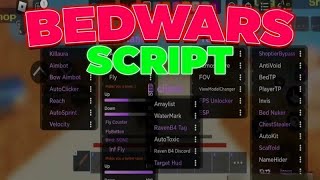 NEW OP WORKING BEDWARS SCRIPT Free Solara Support OP No CPS Cap AntiHit [upl. by Rihsab]