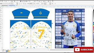 Football Design Free SHURFAH Free Cdr For Sublimation Sports T Shirts Link In Description [upl. by Airamak166]