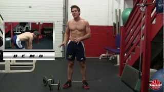 How To Dumbbell BentOver Row [upl. by Ethbinium]