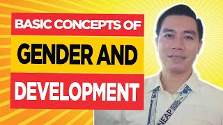 Basic Concepts of Gender and Development [upl. by Hgierb]